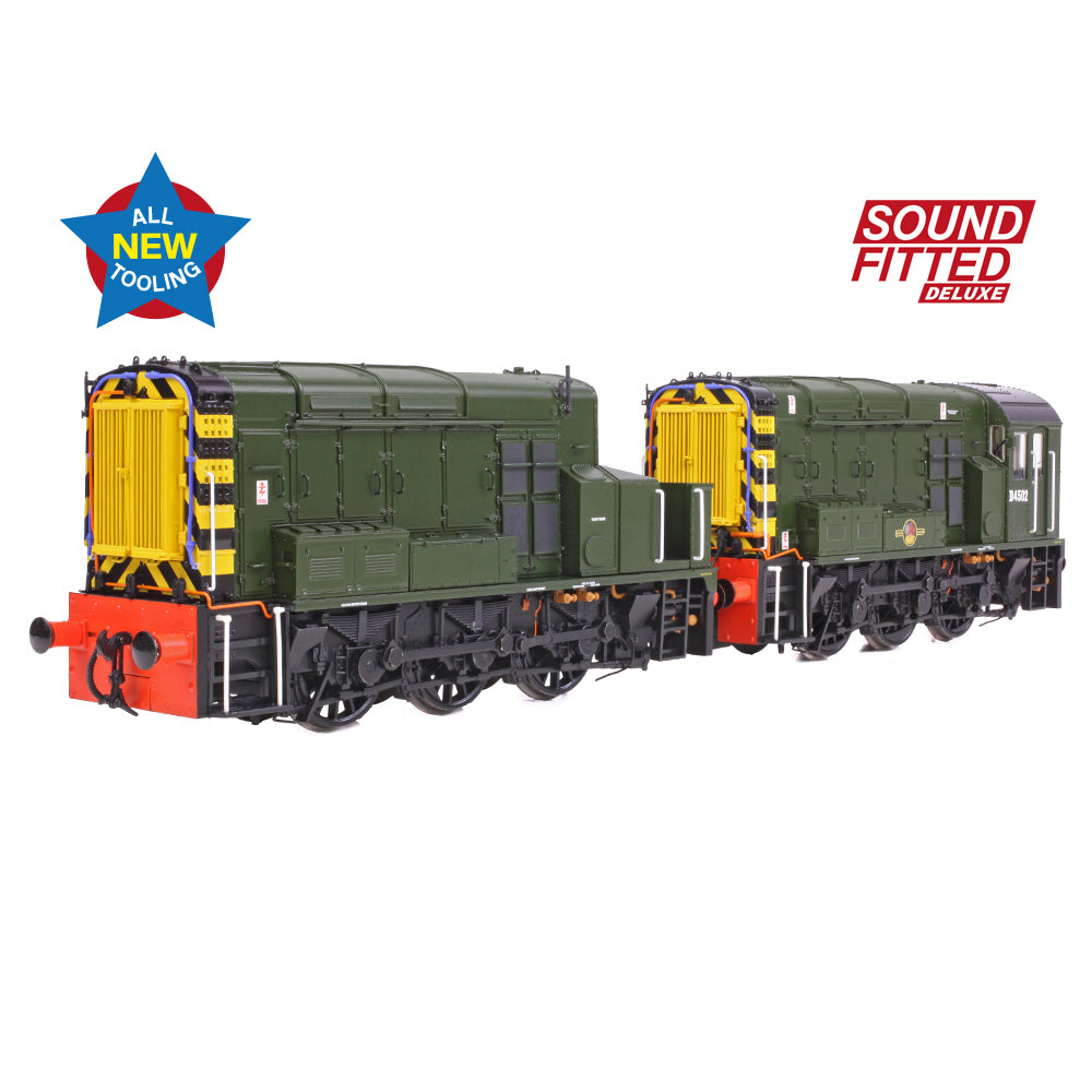 Bachmann 35-945SFX Class 13 D4502 BR Green (Wasp Stripes)  OO Gauge *PRE ORDER £484.46*