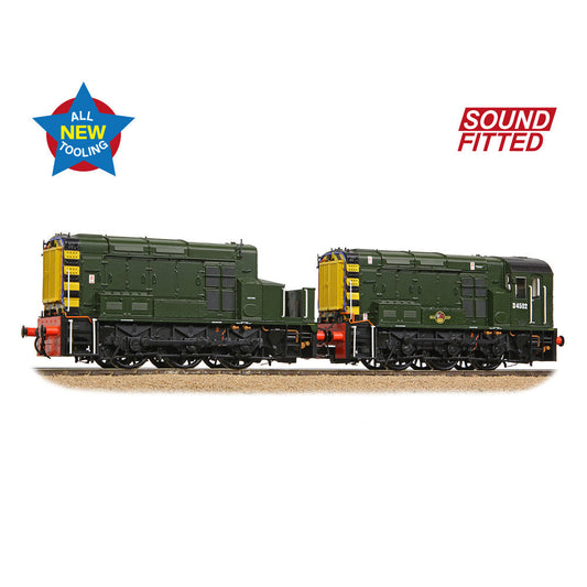 Bachmann 35-945SF Class 13 D4502 BR Green (Wasp Stripes)  OO Gauge *PRE ORDER £458.96*