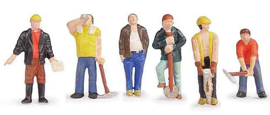 Bachmann 36-042 Construction Workers, OO Gauge