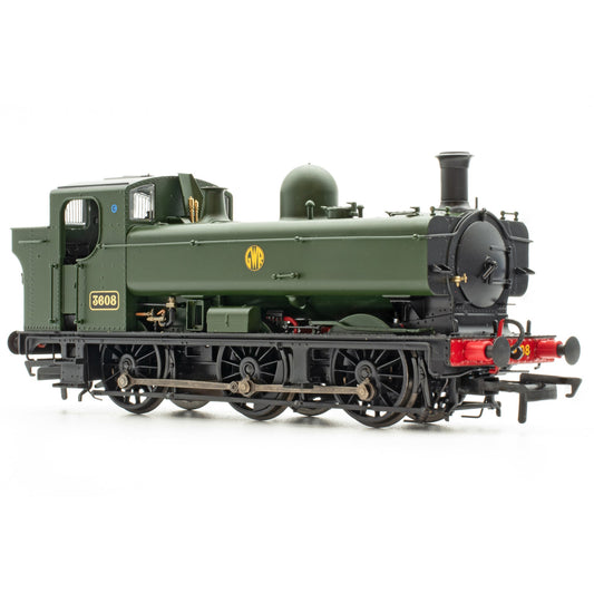 Accurascale ACC3551-DCC 8750 Class - 3608 - GWR Green Shirtbutton - DCC Sound Fitted OO Gauge *PRE ORDER £239.95*