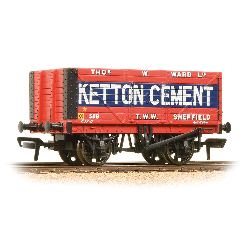 Bachmann 37-134B 8 Plank End Door Wagon 'Ketton Cement' *LAST FEW*