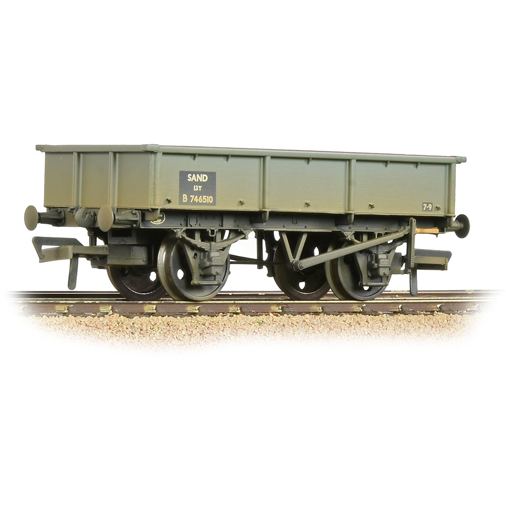 Bachmann 37-353B 13 Ton Steel Sand Tippler Wagon BR Grey Weathered, OO Gauge *LAST FEW*