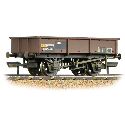 Bachmann 37-357 BR 13T Steel Sand Tippler BR Bauxite (Departmental) - Weathered, OO Gauge *LAST FEW*