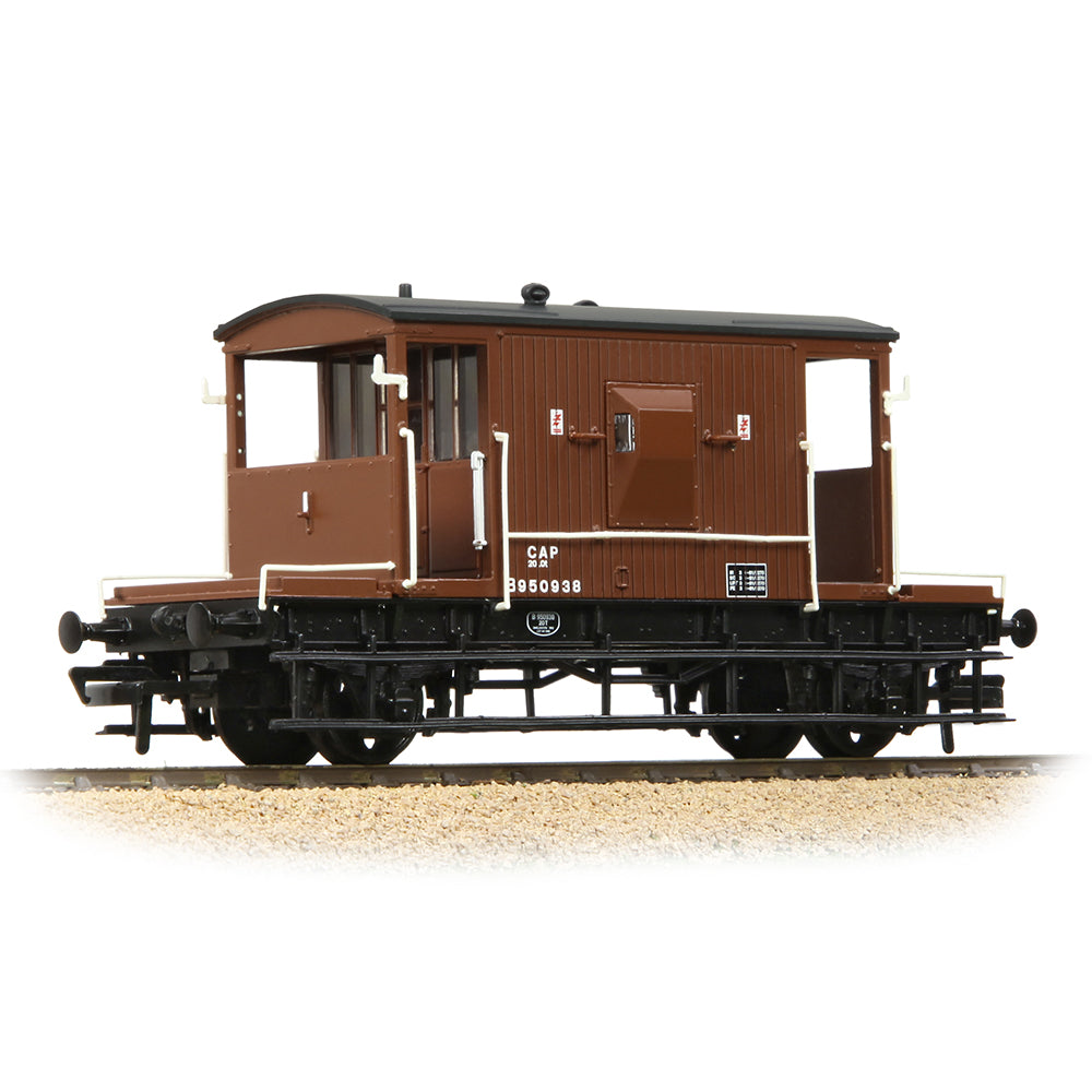 Bachmann 37-532A BR 20T Brake Van BR Bauxite (TOPS), OO Gauge