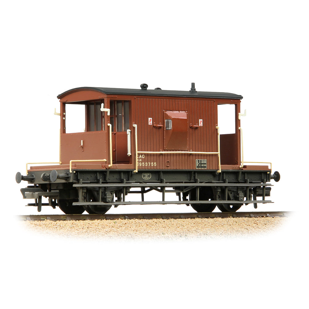 Bachmann 37-532B BR 20T Brake Van BR Bauxite (TOPS) [W], OO Gauge