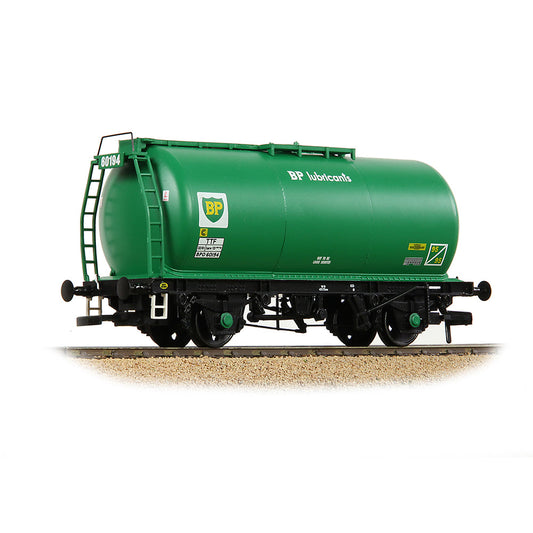 Bachmann 37-590 BR 45T TTF Tank Wagon 'BP Lubricants' Green, OO Gauge