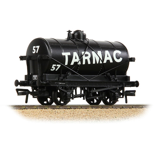 Bachmann 37-689 14T Tank Wagon 'Tarmac' Black, OO Gauge
