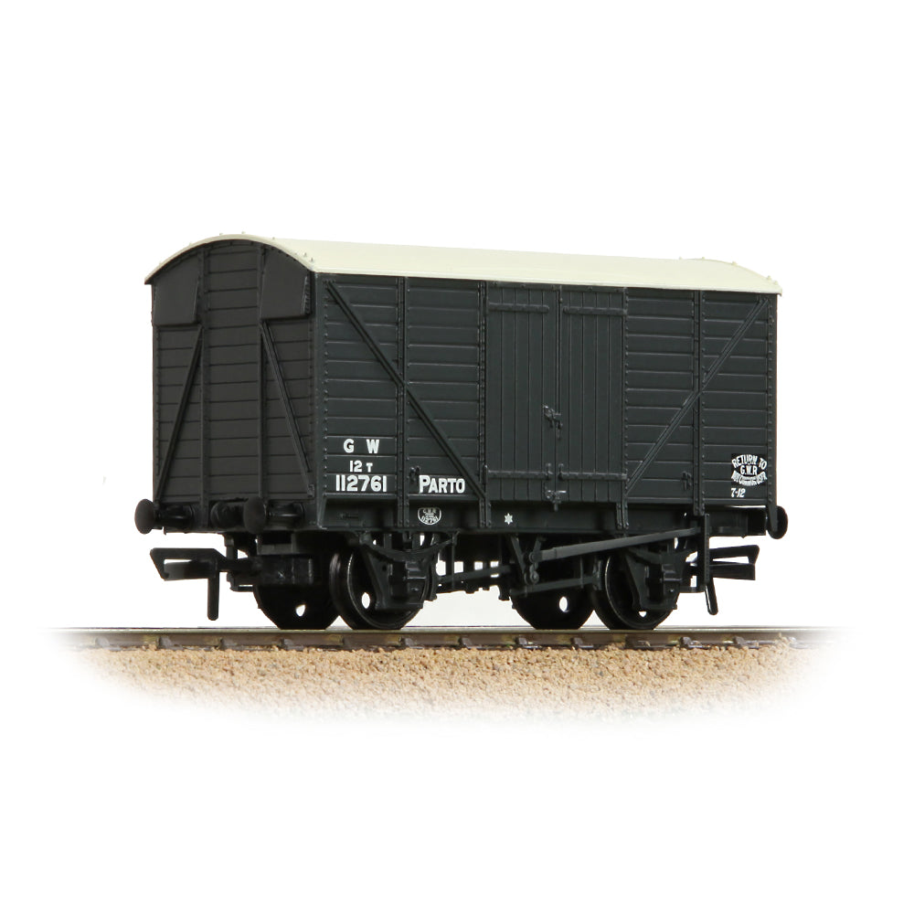 Bachmann 37-727A GWR 12T 'Parto' Ventilated Van GWR Grey, OO Gauge