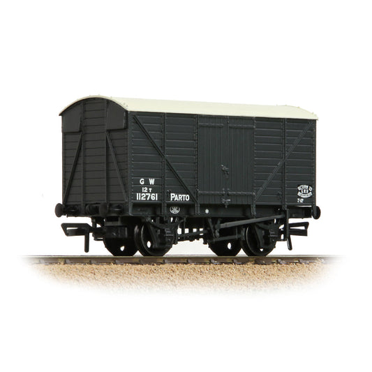 Bachmann 37-727A GWR 12T 'Parto' Ventilated Van GWR Grey, OO Gauge