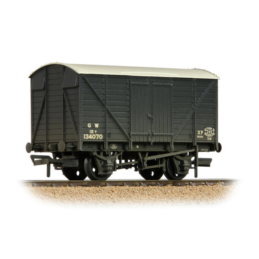 Bachmann 37-730E GWR 12T Ventilated Van GWR Grey [W]- OO Gauge