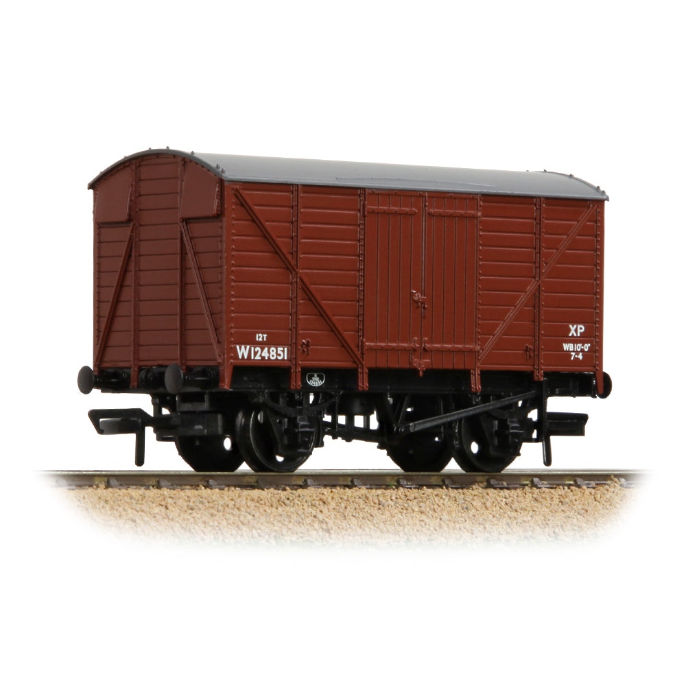 Bachmann 37-732 GWR 12T Ventilated Van BR Bauxite (Late), OO Gauge