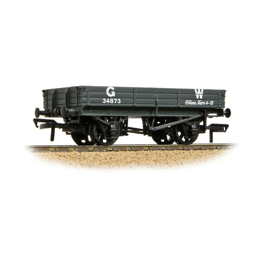 Bachmann 37-941A 3 Plank Wagon GWR Grey OO Gauge