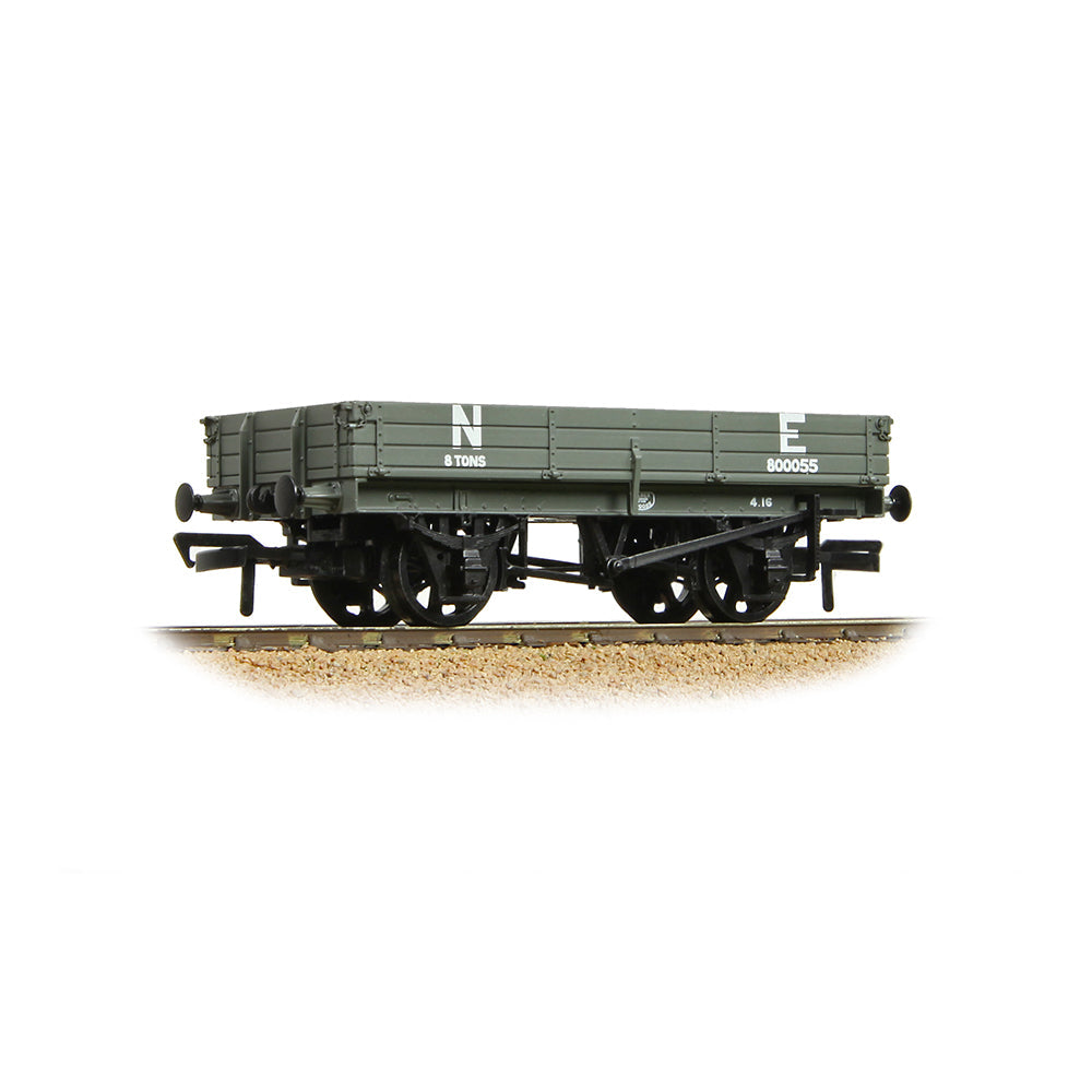 Bachmann 37-944 3 Plank Wagon North Eastern Railway 'NE' Grey OO Gauge