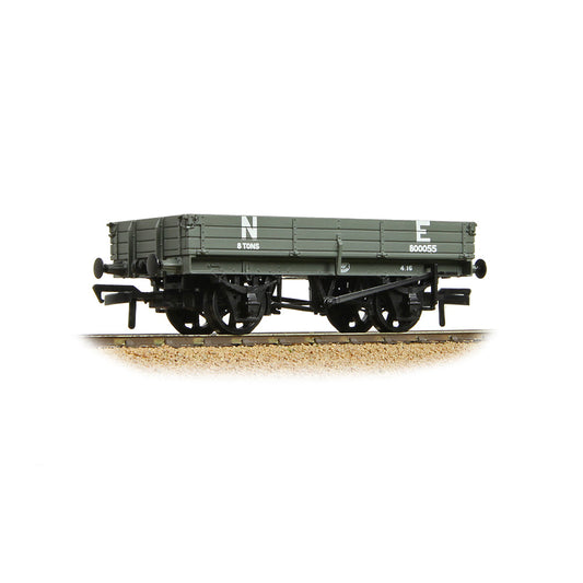 Bachmann 37-944 3 Plank Wagon North Eastern Railway 'NE' Grey OO Gauge