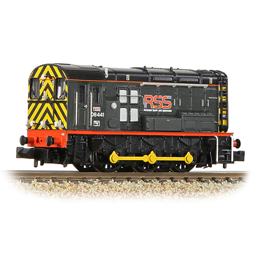 Farish 371-010 Class 08 08441 RSS Railway Support Services, N Gauge *LAST FEW*