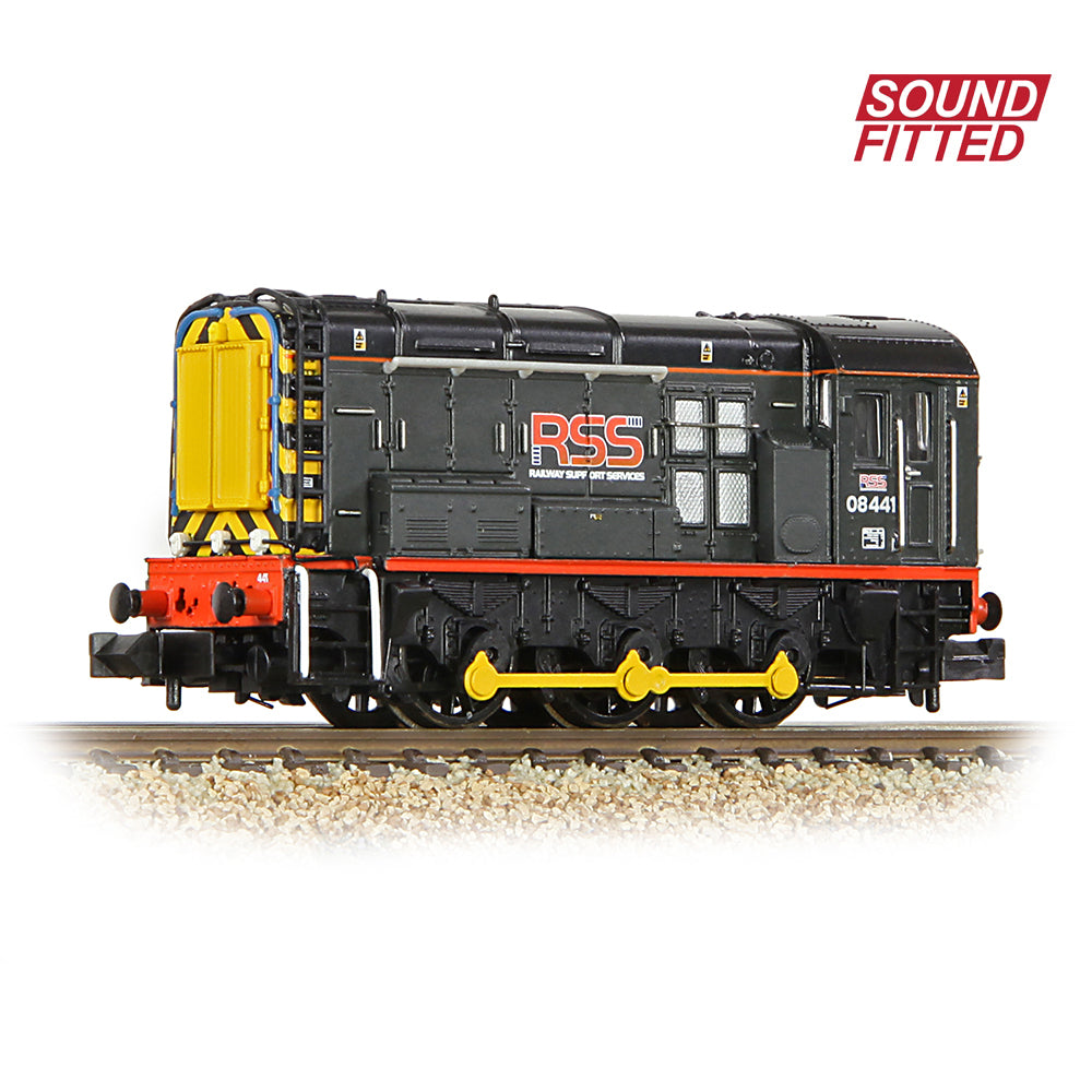 Farish 371-010SF Class 08 08441 RSS Railway Support Services SOUND