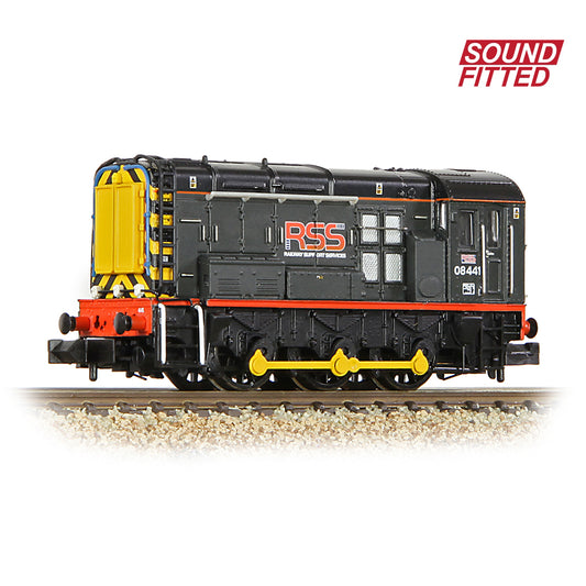 Farish 371-010SF Class 08 08441 RSS Railway Support Services SOUND