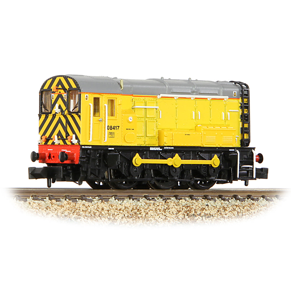 Farish 371-011 Class 08 08417 Network Rail Yellow, N Gauge *LAST FEW*