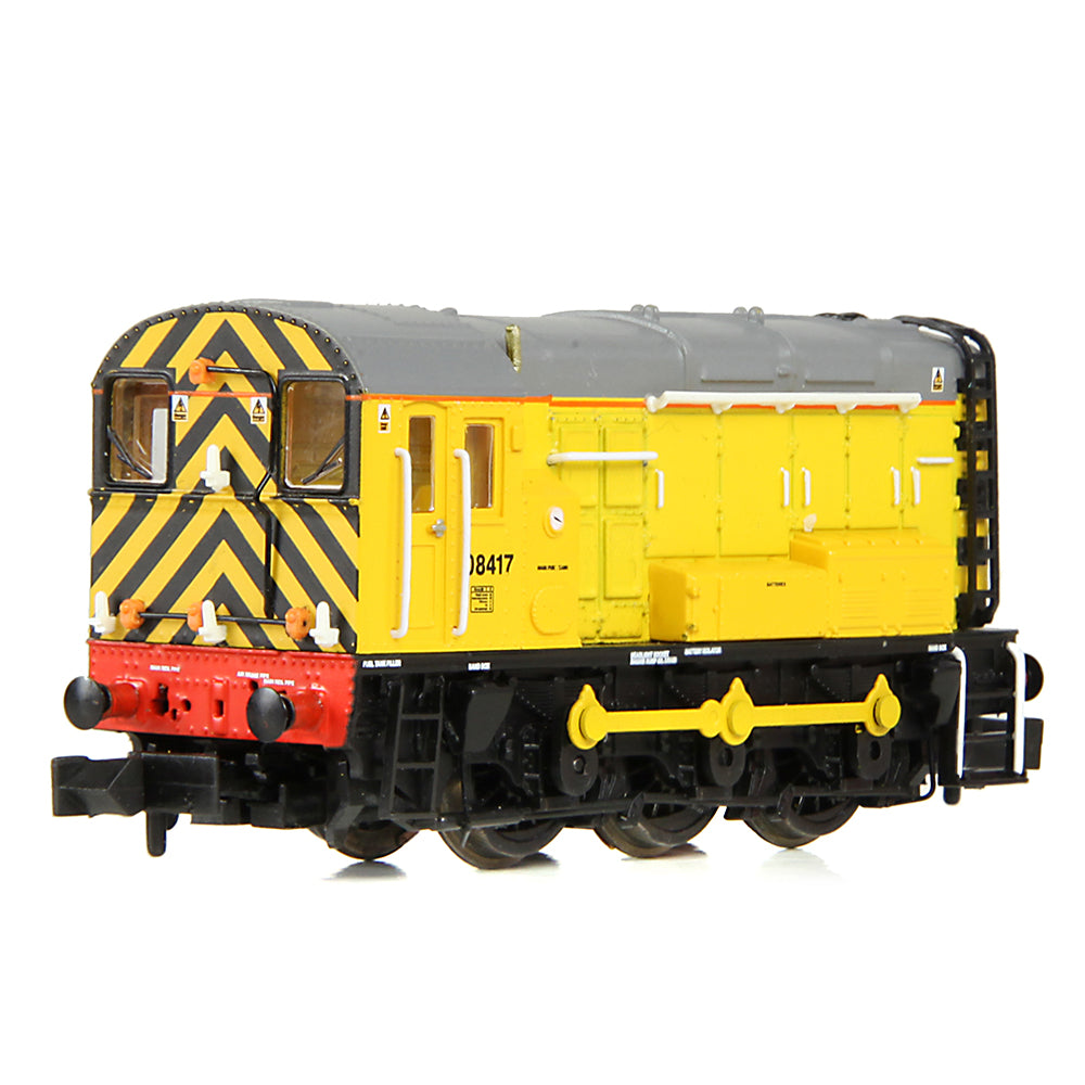 Farish 371-011 Class 08 08417 Network Rail Yellow, N Gauge *LAST FEW*