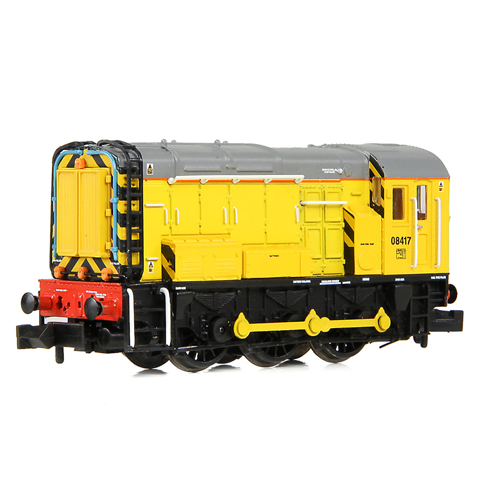 Farish 371-011 Class 08 08417 Network Rail Yellow, N Gauge *LAST FEW*
