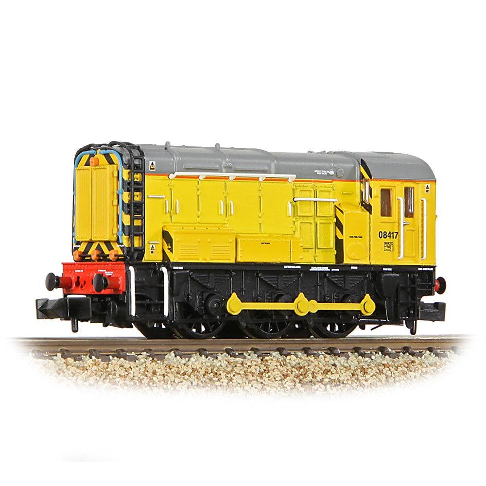 Farish 371-011 Class 08 08417 Network Rail Yellow, N Gauge *LAST FEW*