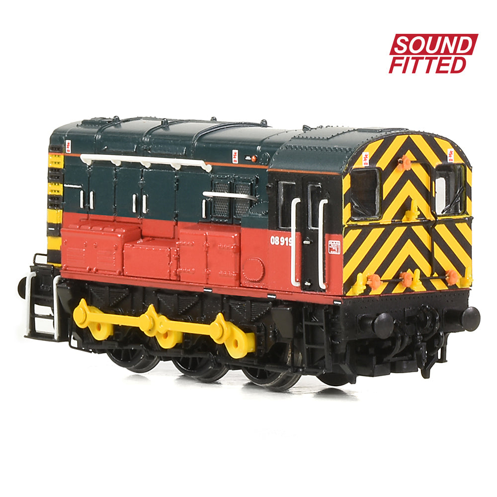 Farish 371-012SF Class 08 08919 Rail Express Systems SOUND, N Gauge *LAST FEW*