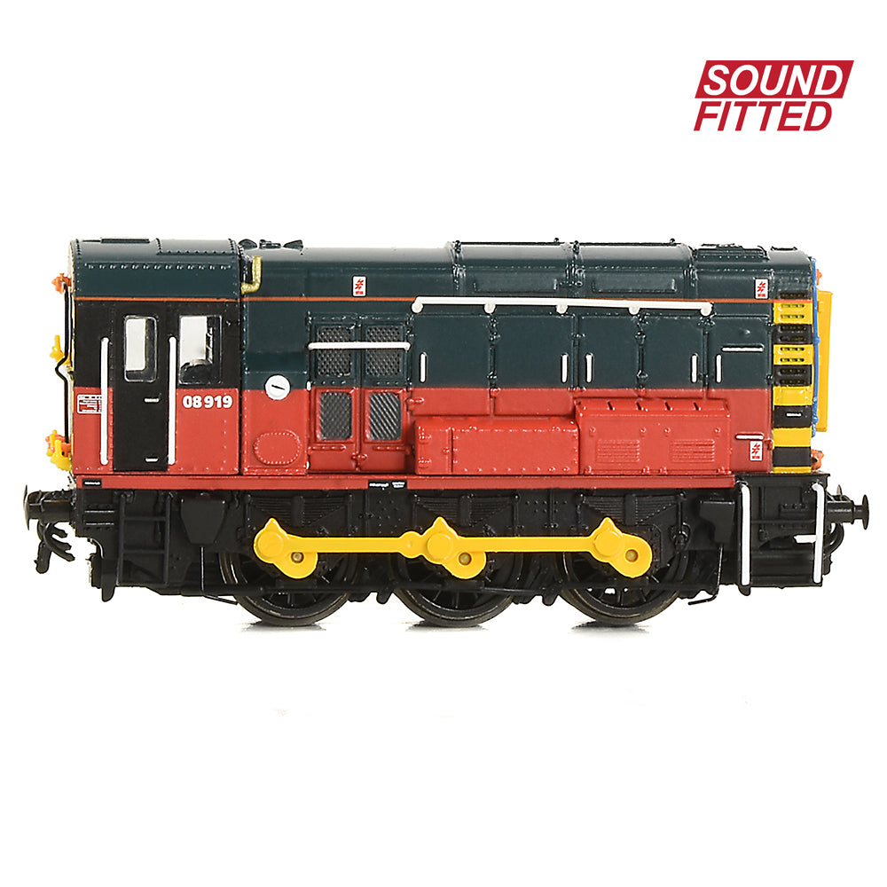 Farish 371-012SF Class 08 08919 Rail Express Systems SOUND, N Gauge *LAST FEW*
