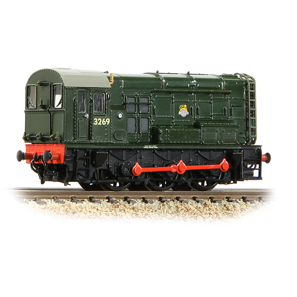 Farish 371-013A Class 08 13269 BR Green (Early Emblem) - N Gauge *LAST FEW*