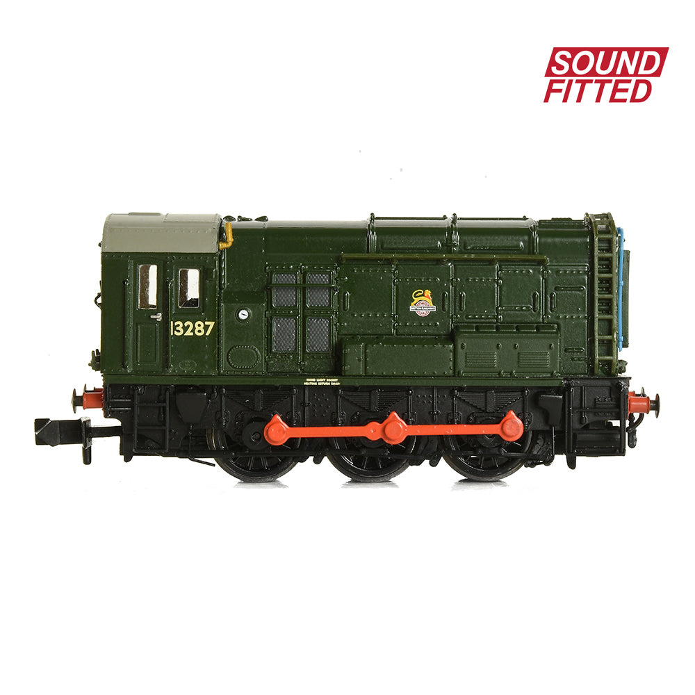 Farish 371-013SF Class 08 13287 BR Green (Early Emblem), SOUND N Gauge *LAST ONE*