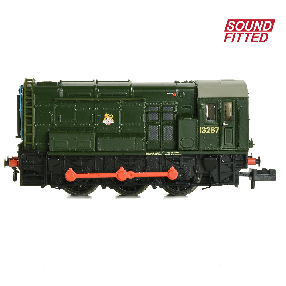 Farish 371-013SF Class 08 13287 BR Green (Early Emblem), SOUND N Gauge *LAST ONE*