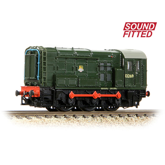 Farish 371-013ASF Class 08 13269 BR Green - Early Emblem - N Gauge
