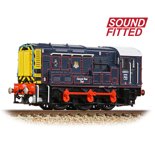 Farish 371-015ESF Class 08 08833 'Liverpool Street Pilot' BR/GER Lined Blue - N Gauge