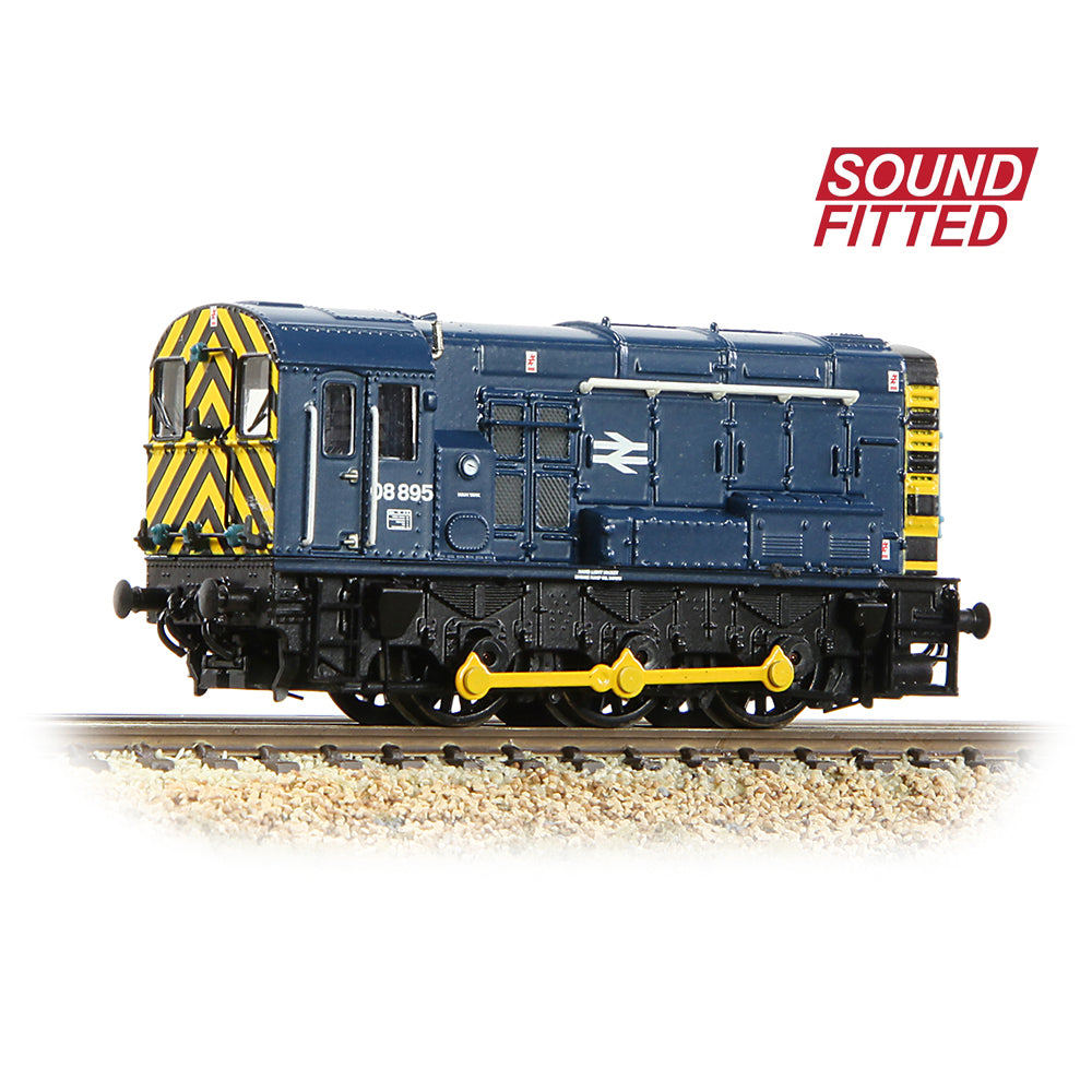 Farish 371-015FSF Class 08 08895 BR Blue - N Gauge