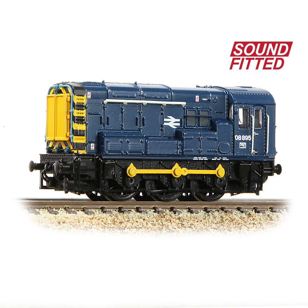 Farish 371-015FSF Class 08 08895 BR Blue - N Gauge
