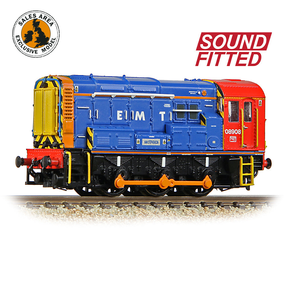 Farish 371-016SDSF Class 08 08908 East Midland Trains - N Gauge
