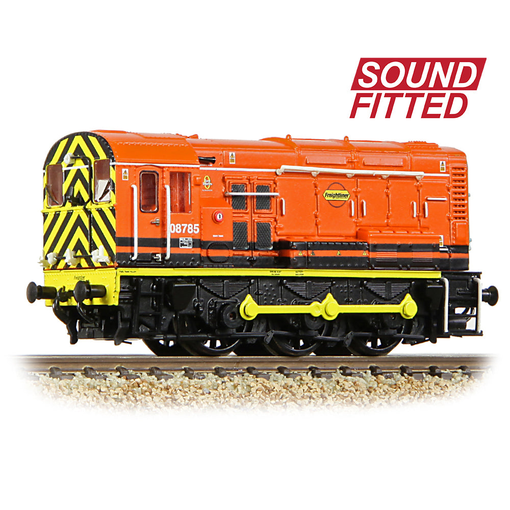 Farish 371-018ASF Class 08 08785 Freightliner G&W - N Gauge