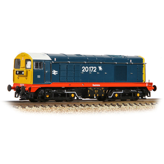 Farish 371-042 Class 20 Headcode Box 20172 Redmire BR Blue (Red Solebar) - N Gauge *LAST FEW*