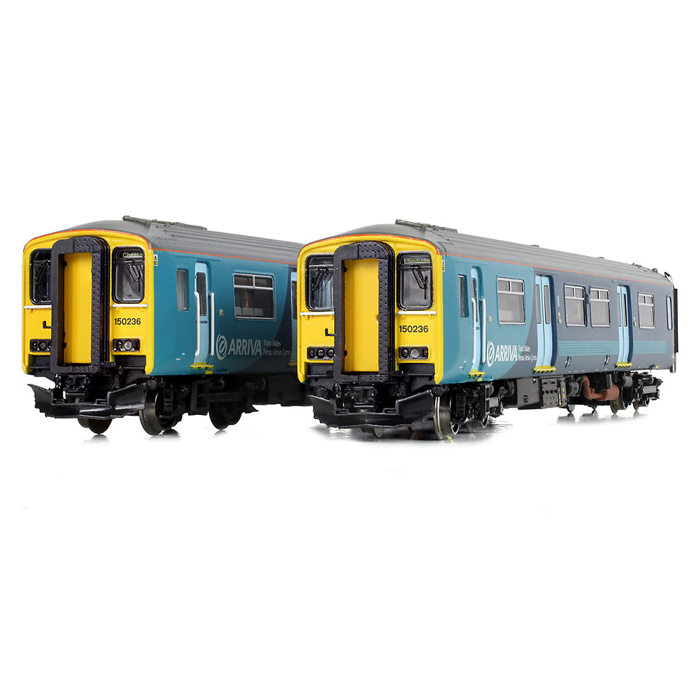 Farish 371-334 Class 150/2 2-Car DMU 150236 Arriva Trains Wales (Revised), N Gauge *LAST FEW*