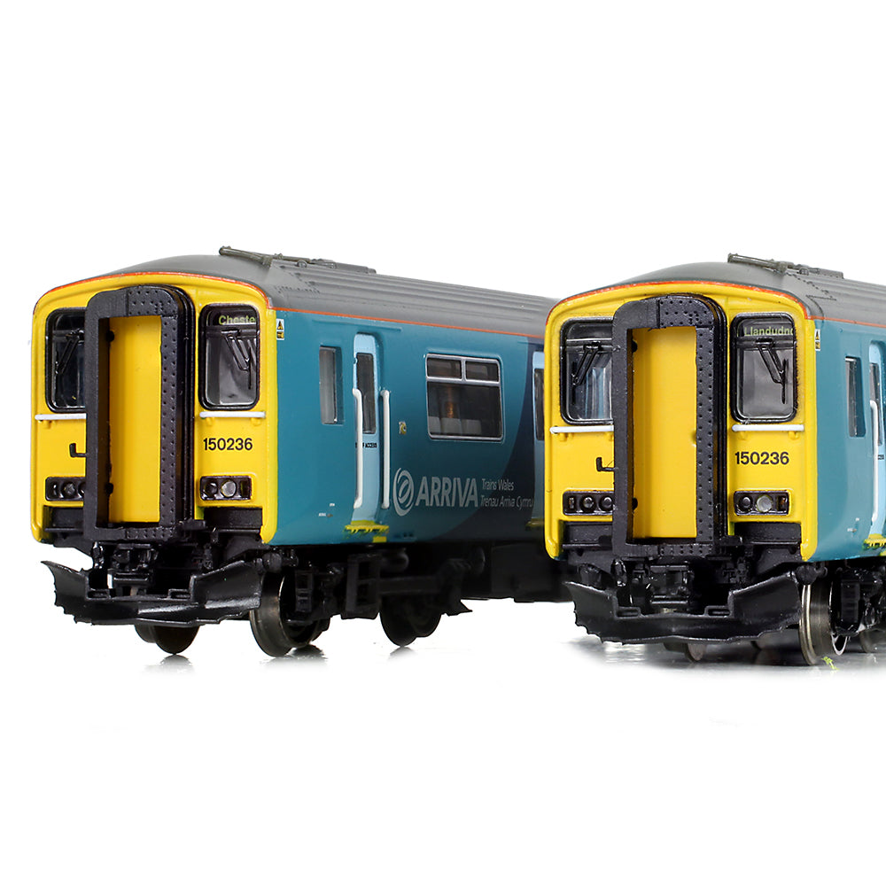 Farish 371-334 Class 150/2 2-Car DMU 150236 Arriva Trains Wales (Revised), N Gauge *LAST FEW*