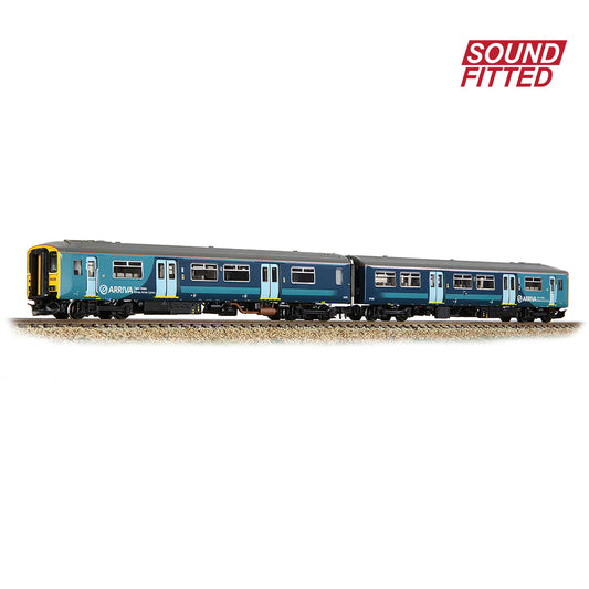 Farish 371-334SF Class 150/2 2-Car DMU 150236 Arriva Trains Wales - DCC Sound, N Gauge *LAST FEW*
