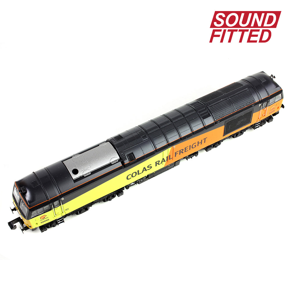 Farish 371-358ASF Class 60 60096 Colas Rail Freight - Sound Fitted, N Gauge
