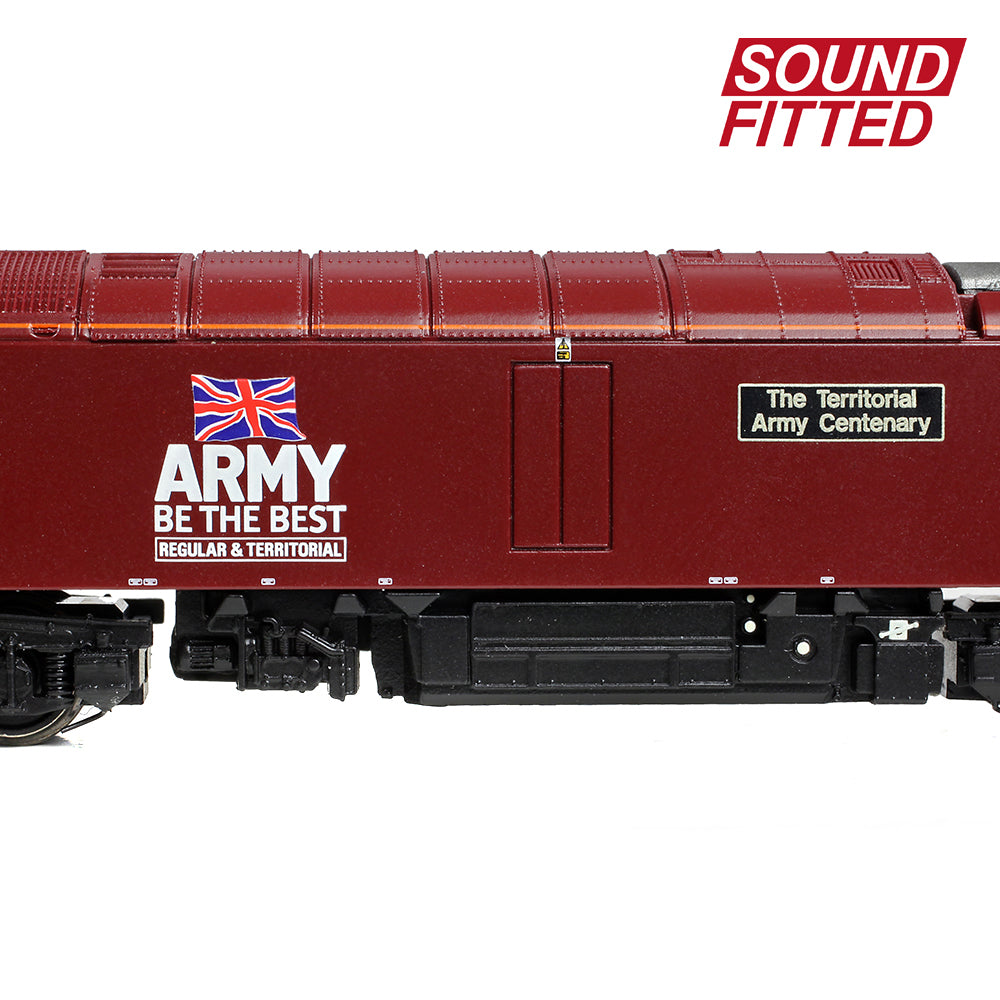 Farish 371-361SF Class 60 60040 'The Territorial Army Centenary' DB Schenker/Army Red N Gauge SOUND *LAST FEW*