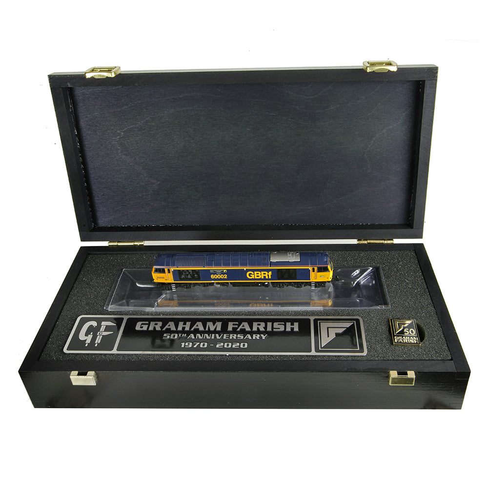 Farish 371-364 Class 60 60002 Farish 50th Anniversary Collectors Pack N Gauge *LAST FEW*