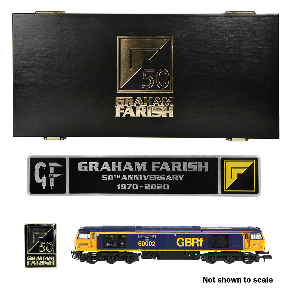 Farish 371-364 Class 60 60002 Farish 50th Anniversary Collectors Pack N Gauge *LAST FEW*