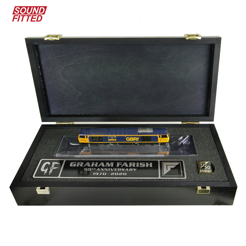 Farish 371-364SF Class 60 Farish 50th Anniversary  Pack SOUND FITTED - N Gauge *LAST FEW*