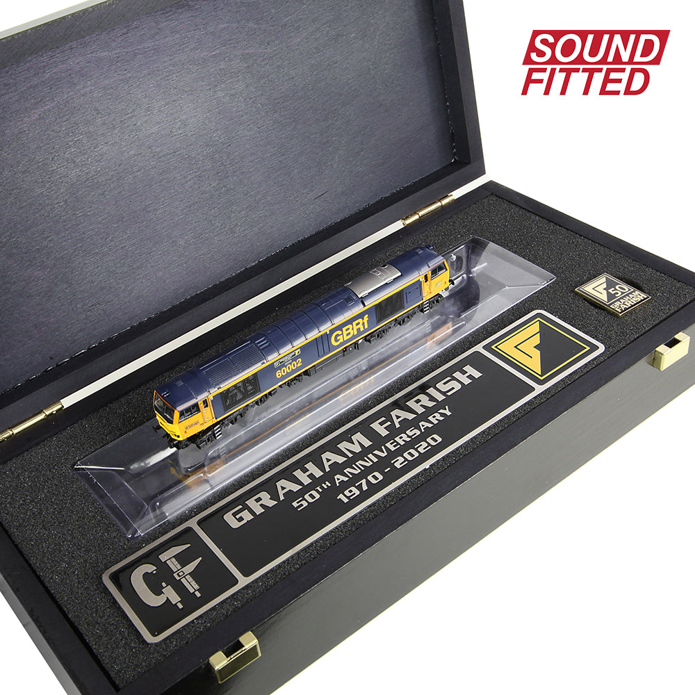 Farish 371-364SF Class 60 Farish 50th Anniversary  Pack SOUND FITTED - N Gauge *LAST FEW*