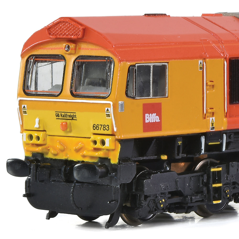 Farish 371-399 Class 66/7 66783 'The Flying Dustman' GBRf Biffa Red, N Gauge *LAST FEW*