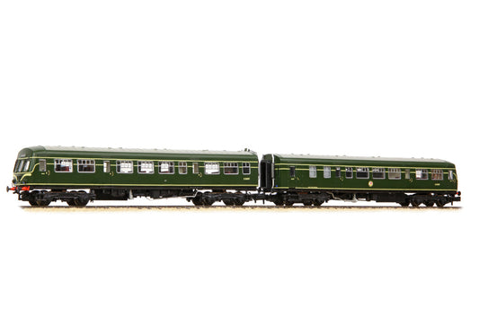 Farish 371-508A Class 101 2-Car 'Power Twin' DMU BR Green (Speed Whiskers) N Gauge *PRE ORDER £195.46*