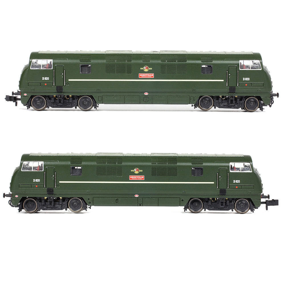 Farish 371-606 Class 42 'Warship' D820 'Grenville' BR Green (Late Crest), N Gauge *LAST FEW*