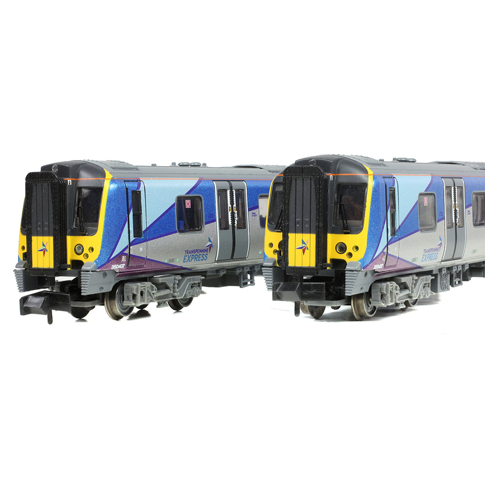 Farish 371-703 Class 350 4 Car EMU 350407 TransPennine Express